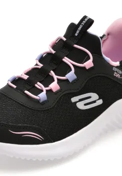 Pantofi sport SKECHERS negri, BOUNDER, din material textil imagine
