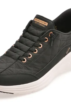 Pantofi sport SKECHERS negri, CONTOUR FOAM, din material textil imagine