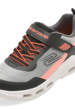 Pantofi sport SKECHERS negri, GLIDE-STEP AERO, din material textil imagine