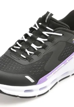 Pantofi sport SKECHERS negri, GLIDE-STEP, din material textil imagine