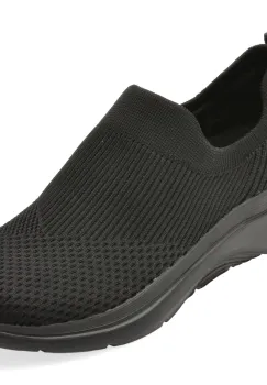 Pantofi sport SKECHERS negri, GO WALK ARCH FIT 2.0, din material textil imagine