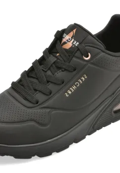 Pantofi sport SKECHERS negri, UNO, din piele ecologica imagine