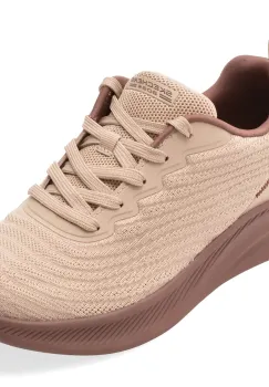 Pantofi sport SKECHERS nude, 117731, din material textil imagine