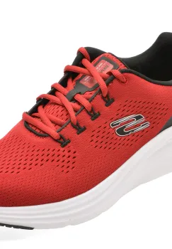 Pantofi sport SKECHERS rosii, VAPOR FOAM, din material textil imagine