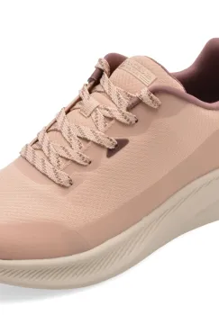 Pantofi sport SKECHERS roz, BOBS MODA FLEX, din material textil imagine