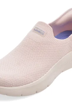 Pantofi sport SKECHERS roz, GO WALK FLEX, din material textil imagine