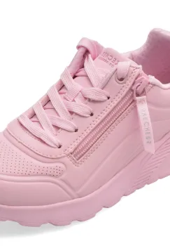 Pantofi sport SKECHERS roz, UNO LITE, din piele ecologica imagine