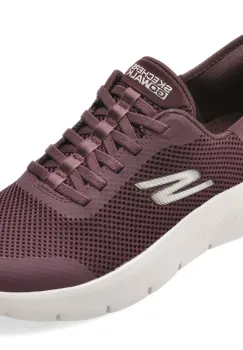 Pantofi sport SKECHERS visinii, GO WALK FLEX, din material textil imagine