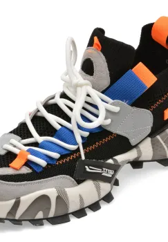 Pantofi spot GRYXX negri, 18159, din material textil imagine