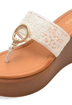 Papuci ALDO albi, 14189931, din material textil imagine