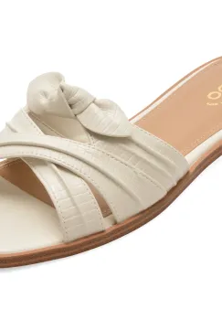 Papuci ALDO albi, 14193667, din piele ecologica imagine