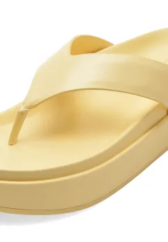 Papuci ALDO galbeni, 14344507, din piele ecologica imagine