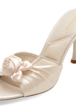 Papuci eleganti ALDO albi, 14298613, din material textil imagine