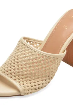 Papuci EPICA bej, 9107, din material textil imagine