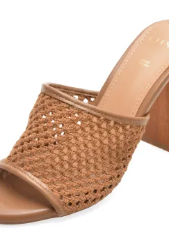 Papuci EPICA maro, 9107, din material textil imagine