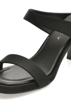 Papuci EPICA negri, 2726, din material textil imagine