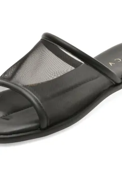 Papuci EPICA negri, K623, din material textil imagine