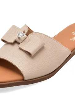 Papuci FLAVIA PASSINI bej, 914, din piele naturala imagine