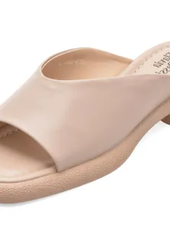 Papuci FLAVIA PASSINI bej, X8961, din piele naturala imagine