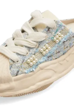 Papuci GRYXX albastri, H8015, din material textil imagine