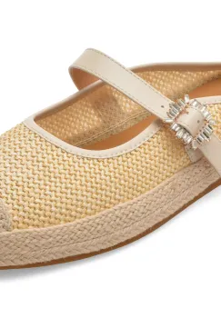 Papuci GRYXX bej, 196, din material textil imagine