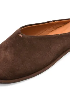 Papuci GRYXX maro, 4792701, din piele intoarsa imagine