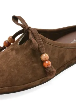 Papuci GRYXX maro, 683806, din piele intoarsa imagine