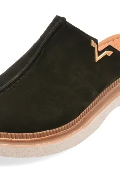 Papuci GRYXX negri, 900, din piele intoarsa imagine