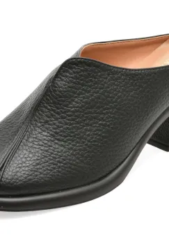 Papuci GRYXX negri, 904, din piele naturala imagine