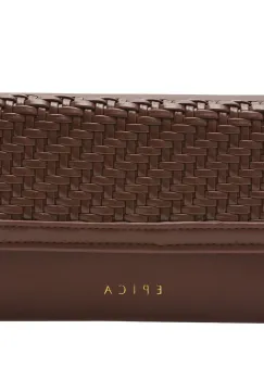 Portofel EPICA maro, 729, din piele ecologica imagine