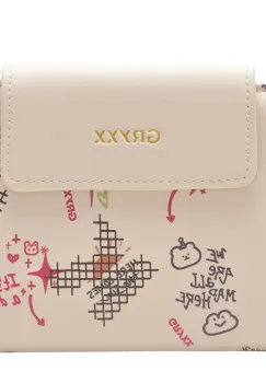 Portofel GRYXX alb, 2420117, din piele ecologica imagine