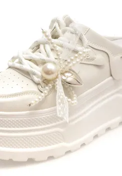 Saboti GRYXX albi, 616, din piele naturala imagine