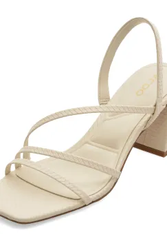 Sandale ALDO albe, ATLANTICUS 110, din piele ecologica imagine