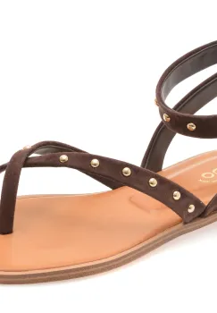 Sandale ALDO maro, DARESSI 201, din piele intoarsa imagine