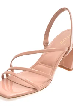 Sandale ALDO roz, ATLANTICUS 673, din piele ecologica lacuita imagine