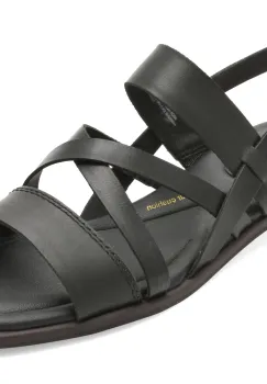 Sandale CLARKS negre, ARIANY STRAP, din piele naturala imagine