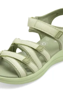 Sandale CLARKS verzi, MIRA MADI, din material textil imagine