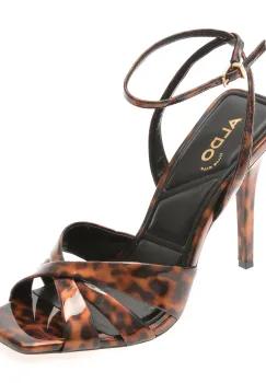 Sandale elegante ALDO maro, METEORA 241, din piele ecologica lacuita imagine