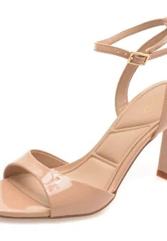 Sandale elegante ALDO maro, SAKE 240, din piele ecologica lacuita imagine