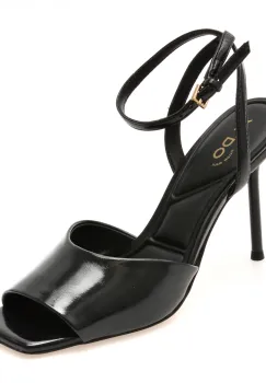 Sandale elegante ALDO negre, KAIASIEN 001, din piele ecologica imagine