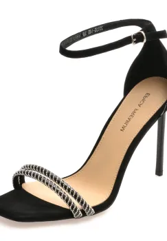 Sandale elegante EPICA PREMIUM negre, 20136, din piele naturala imagine