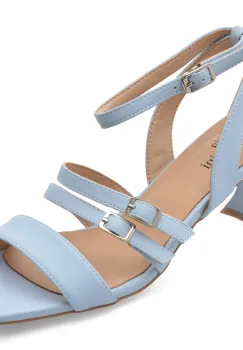 Sandale elegante FLAVIA PASSINI albastre, M59, din piele naturala imagine