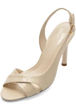 Sandale elegante FLAVIA PASSINI albe, 1200500, din piele naturala lacuita imagine