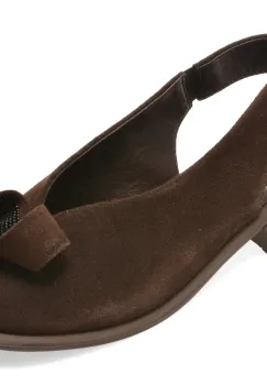 Sandale EPICA maro, 656126, din piele intoarsa imagine