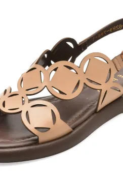 Sandale EPICA nude, 1766289, din piele naturala imagine