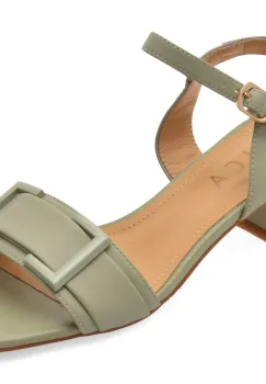 Sandale EPICA verzi, UZ1910, din piele naturala imagine