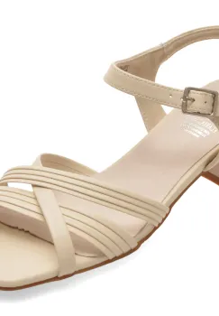 Sandale FLAVIA PASSINI albe, 2025P05, din piele ecologica imagine