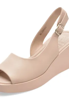 Sandale FLAVIA PASSINI bej, 14787, din piele naturala imagine