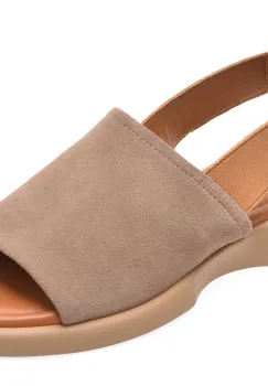 Sandale FLAVIA PASSINI gri, 1325, din piele intoarsa imagine