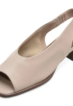 Sandale FLAVIA PASSINI gri, PH5855, din piele naturala imagine